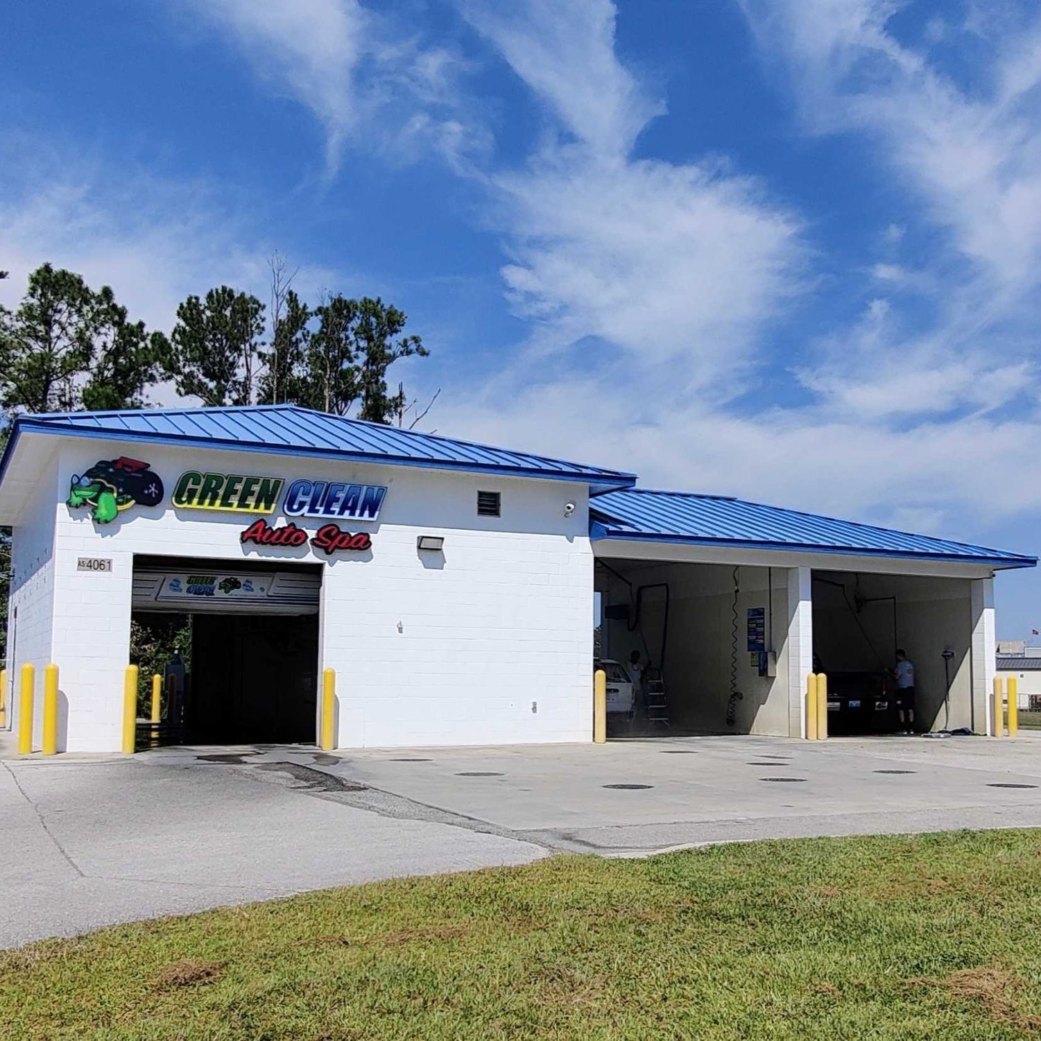 Green Clean Auto Spa New River Air Base Touchfree Carwash on Camp Lejeune Self Serve Car Wash