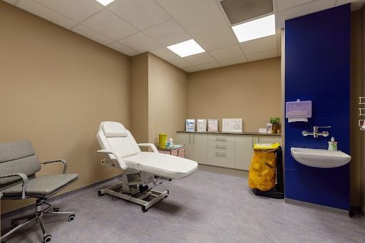 Clinical room at Edinburgh Hair Transplant Clinics