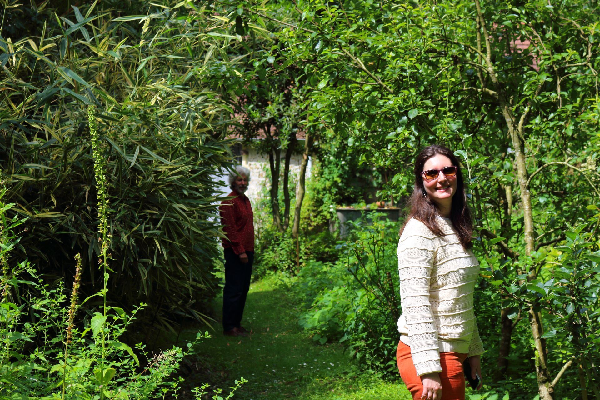 Friends in the garden