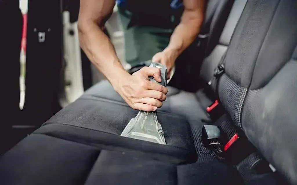 Vehicle interior cleaning