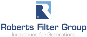 Roberts Filter Group logo: blue