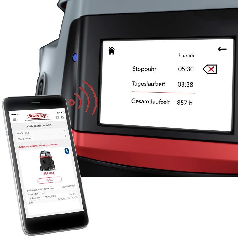 Synchronisieren über App
