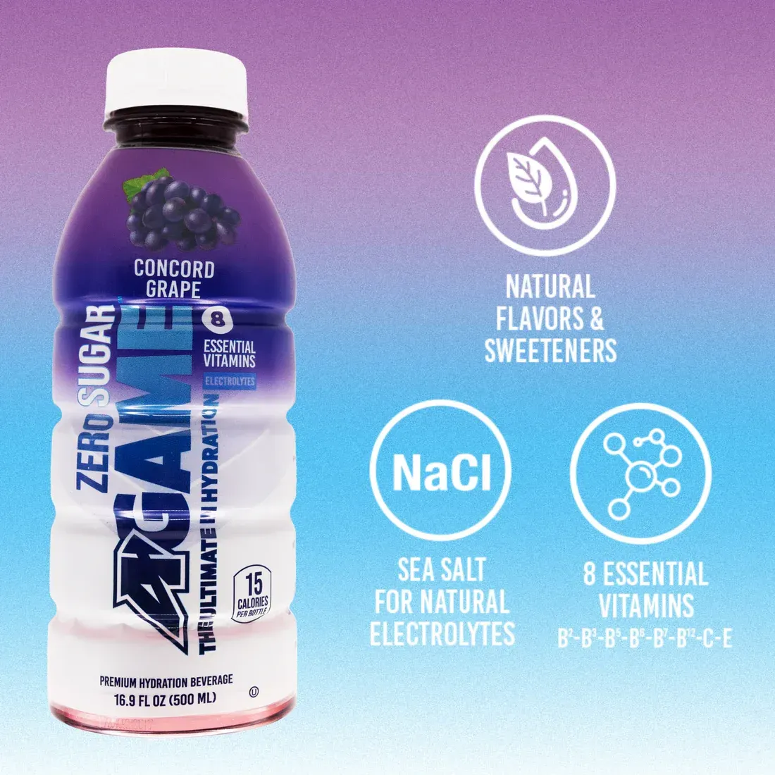 A-Game Concord Grape Zero Sugar