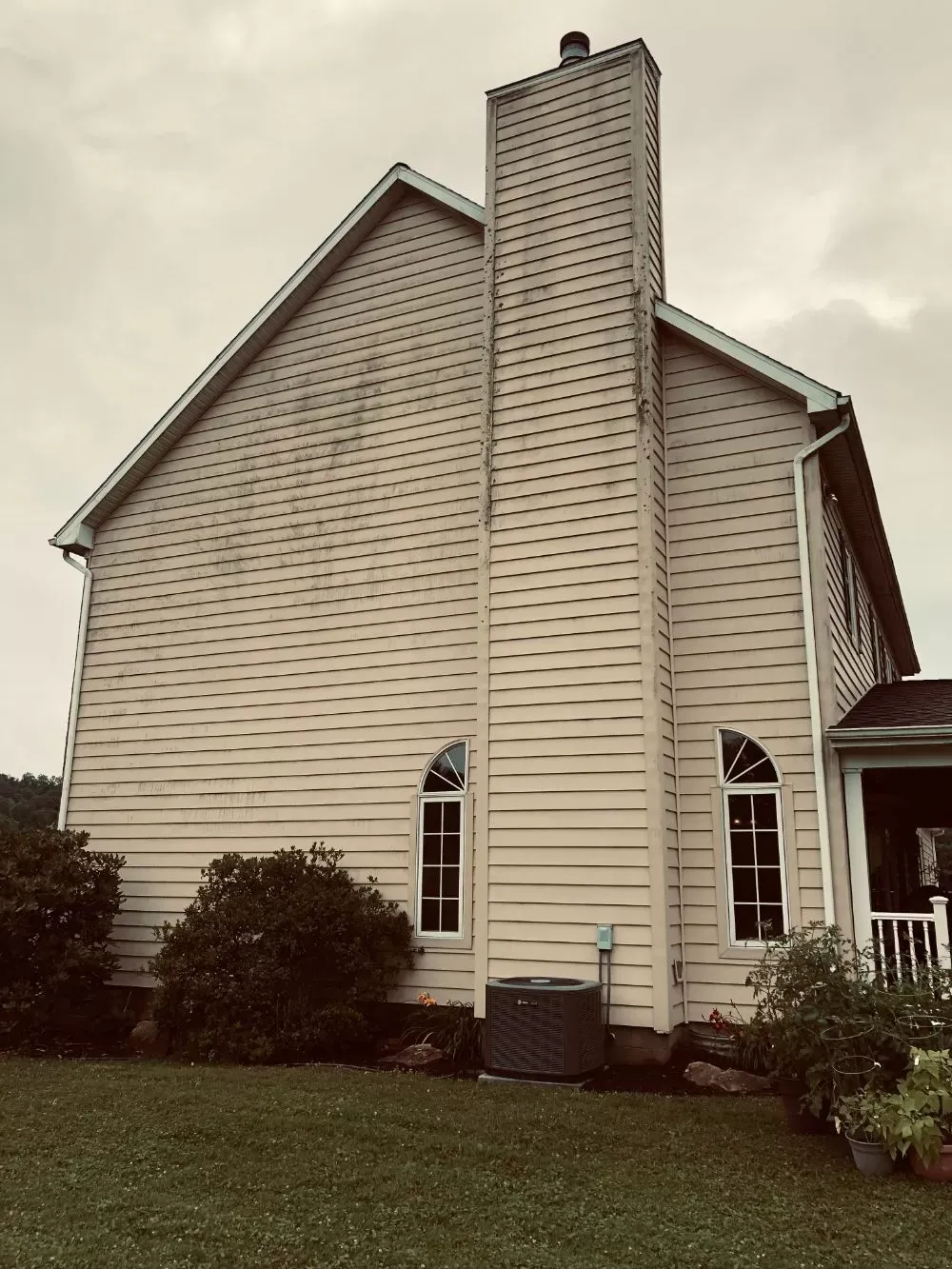 Full View Of House Before Wash — Homer City, PA — Awesome Exteriors Pressure Washing LLC