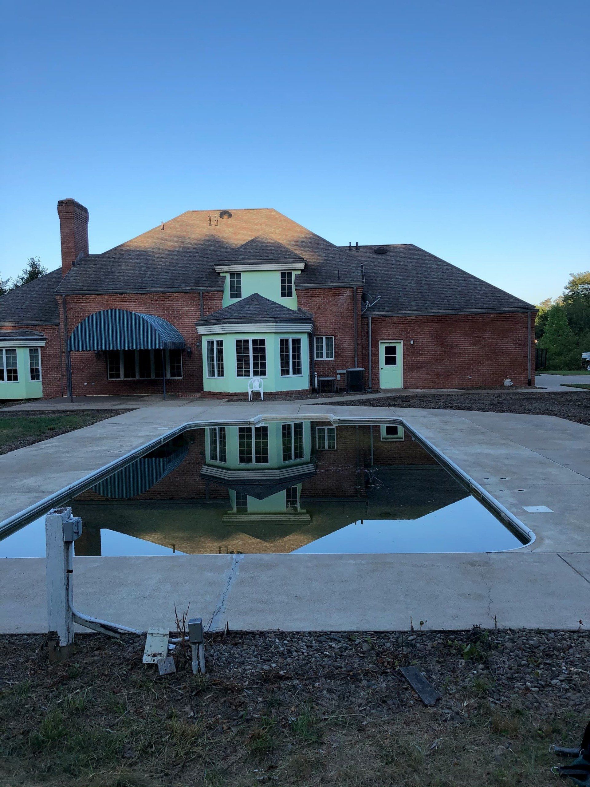 House With Deck — Homer City, PA — Awesome Exteriors Pressure Washing LLC