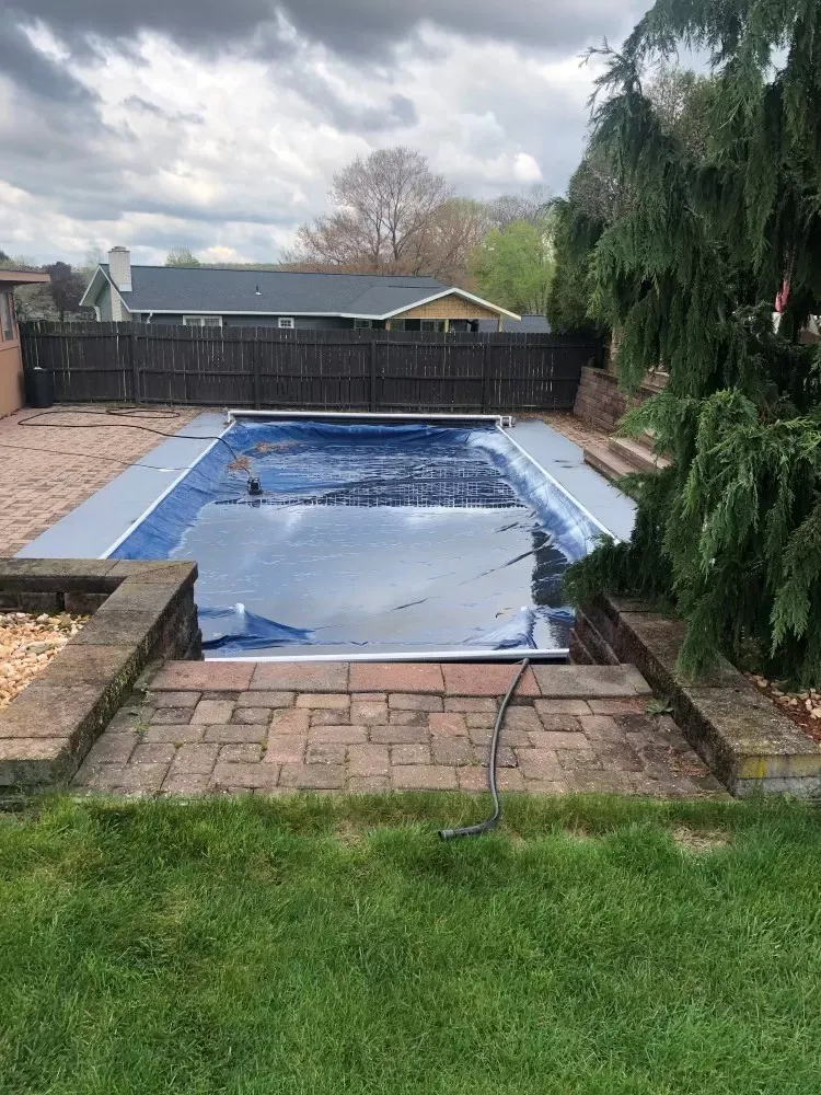 Pool After Cleaning — Homer City, PA — Awesome Exteriors Pressure Washing LLC