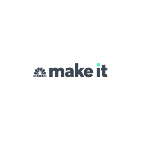 CNBC Make It logo with the CNBC logo next to the words