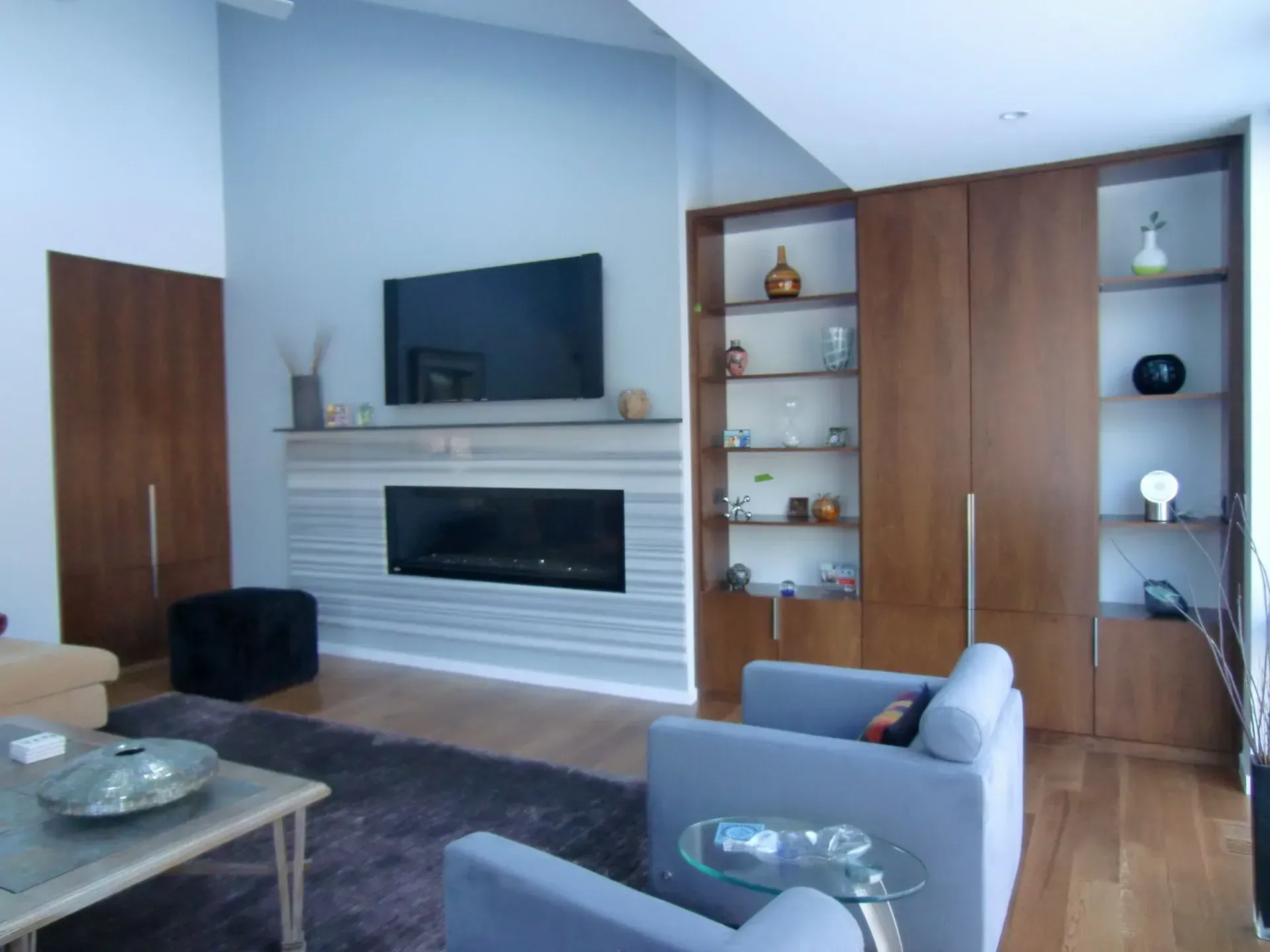 Fireplace Wall Cabinetry & Bookcases, Bryn Mawr, PA