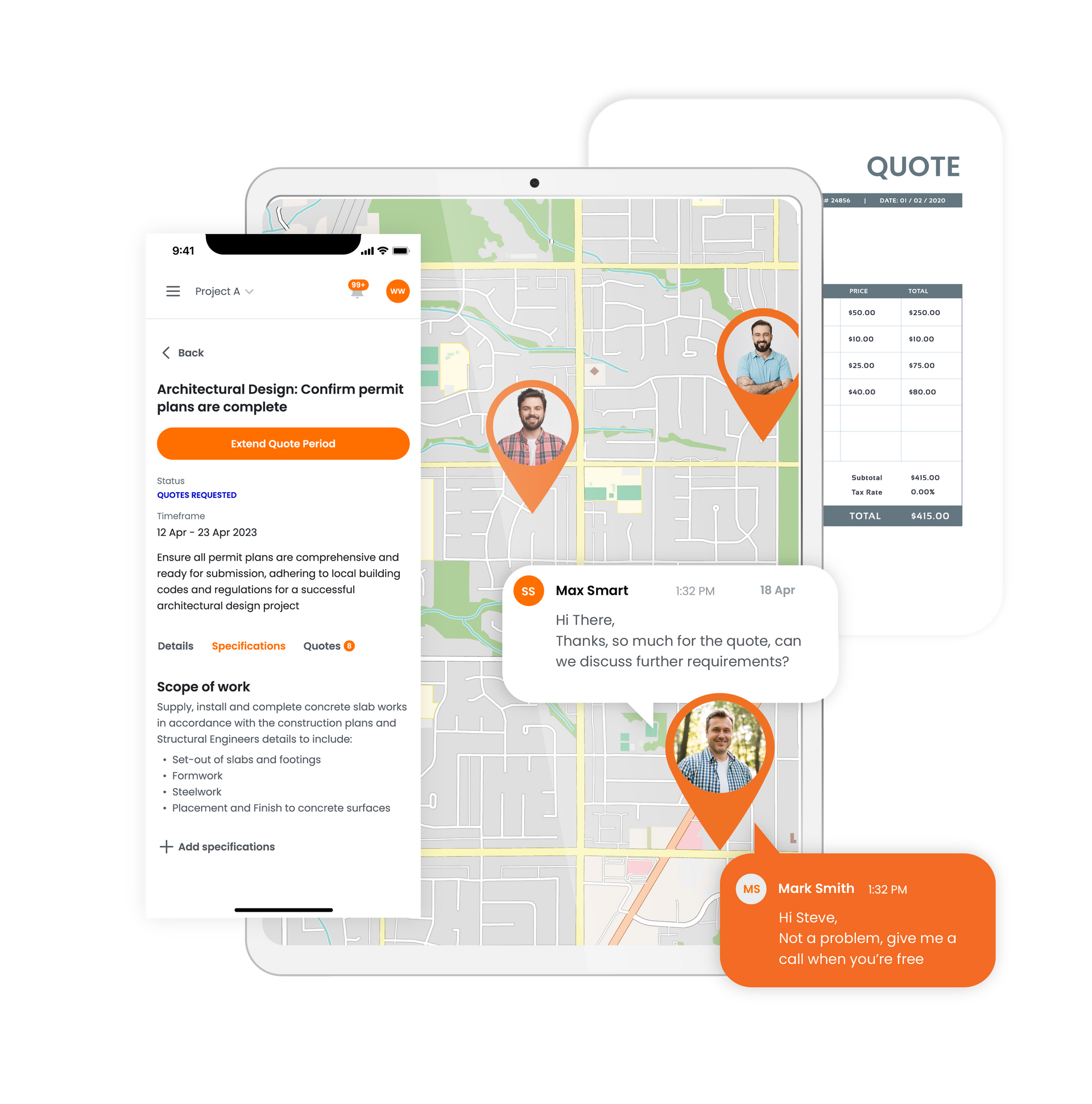 Find Trades, Consultants & Suppliers - Job and trade management.