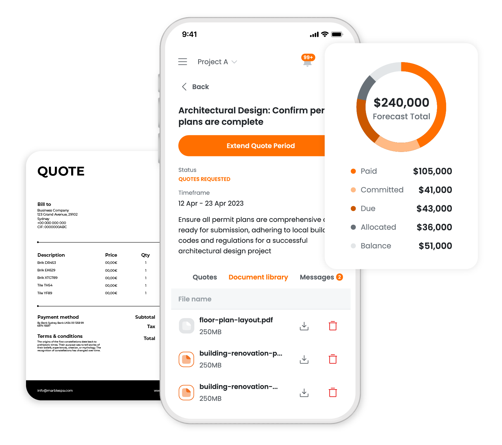 Price and Quantity Estimations with Build Buddy.