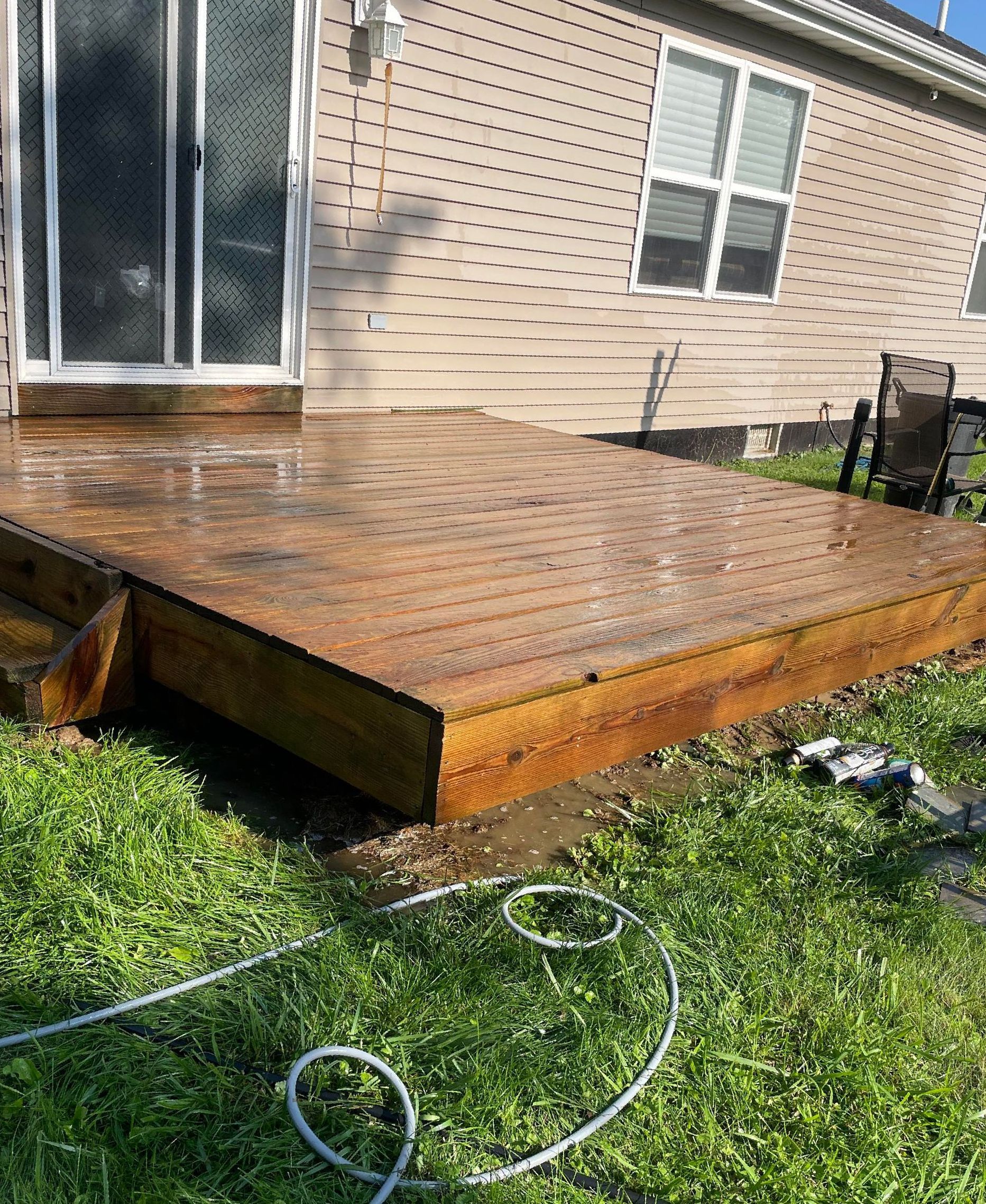 Deck Washing