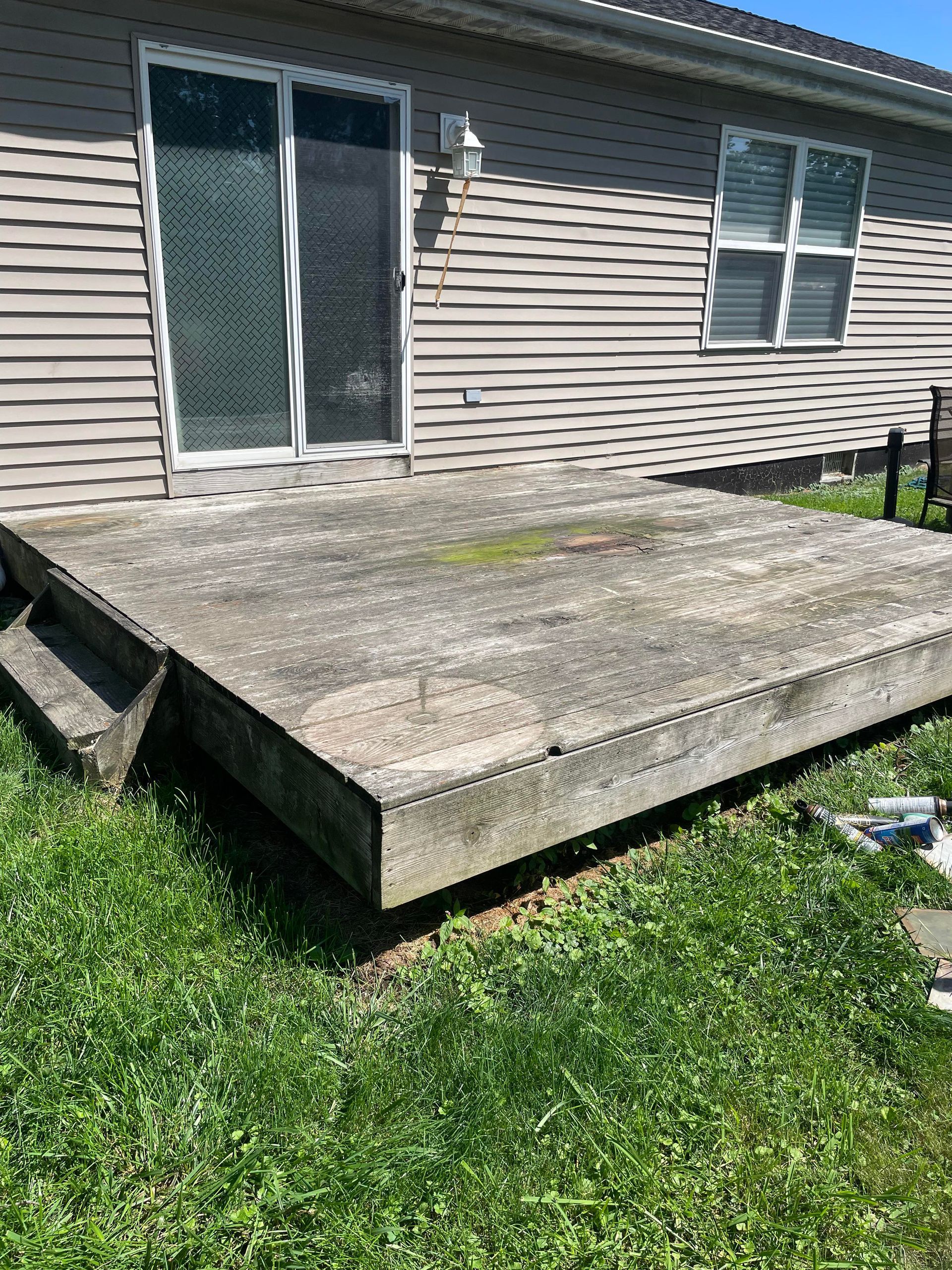 Deck Cleaning
