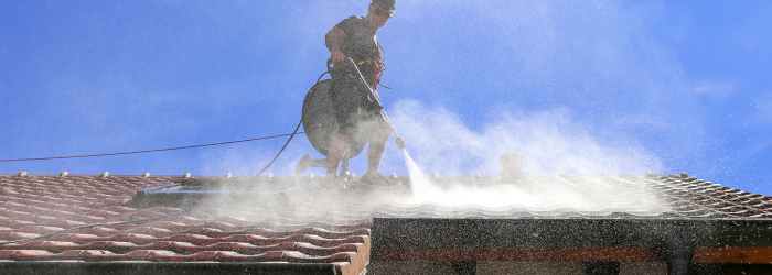DIY roof washing dangers