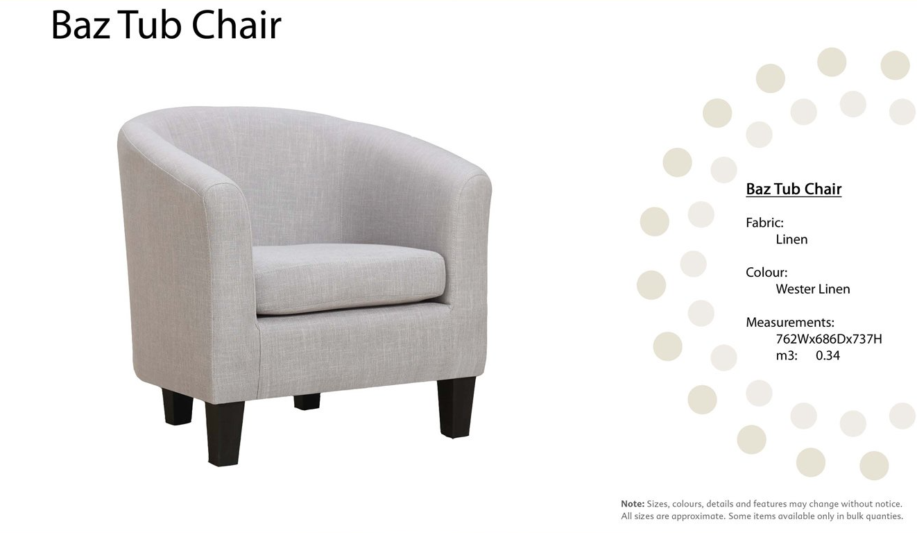 Baz Chair Tub — Furnishers in Alice Springs, NT