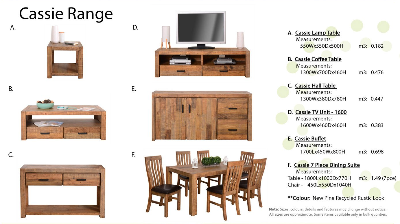 Cassie Range — Furnishers in Alice Springs, NT