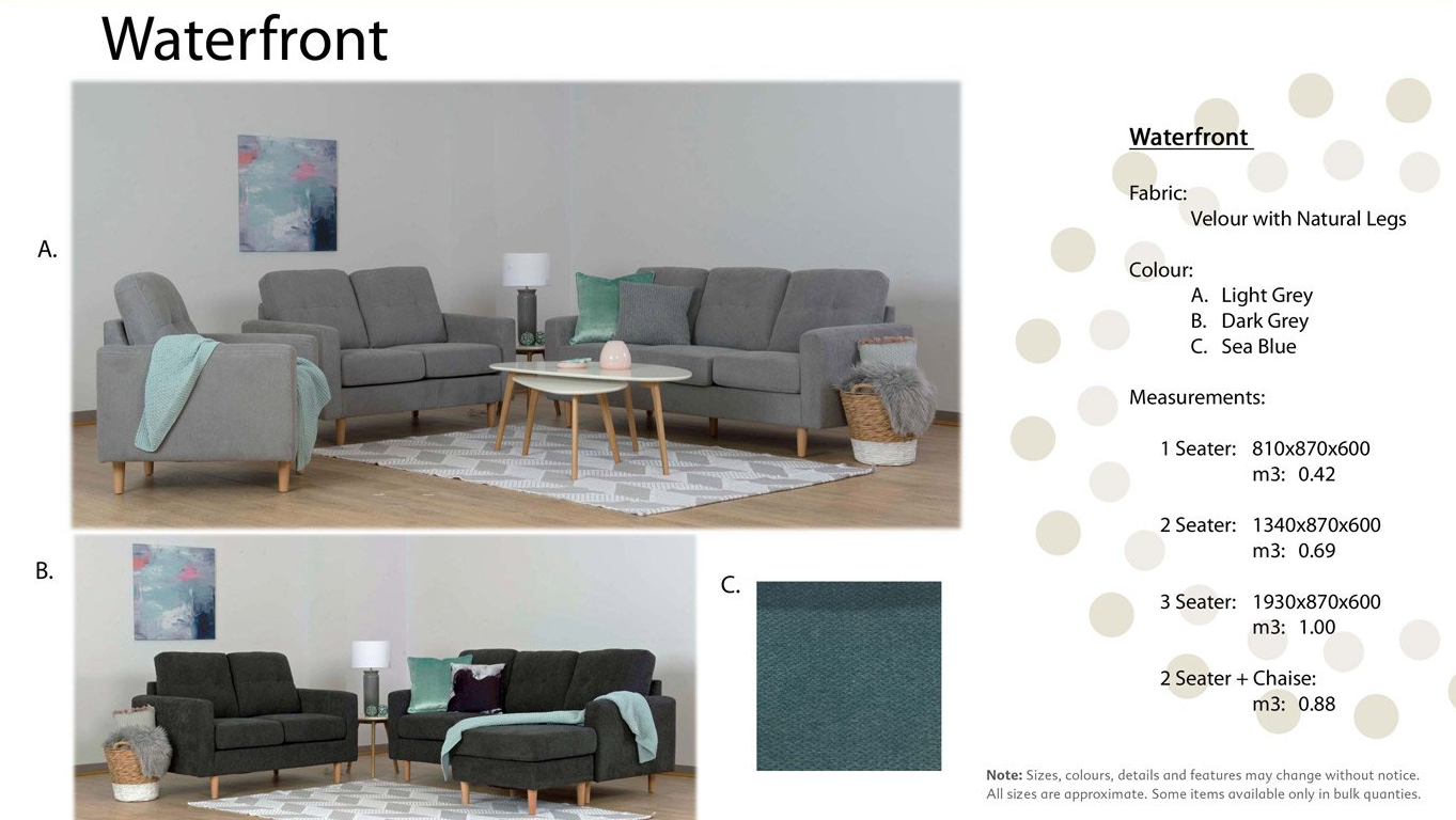 Waterfront Range — Furnishers in Alice Springs, NT