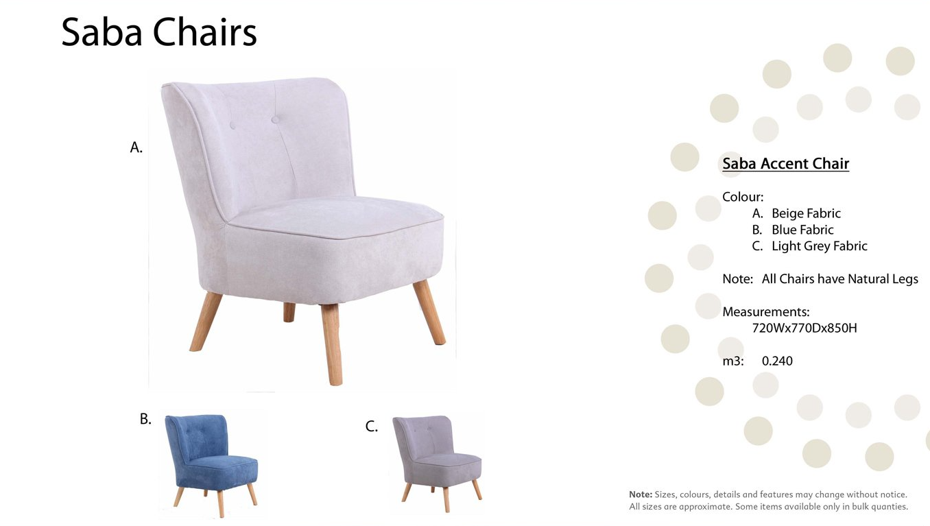 Saba — Furnishers in Alice Springs, NT