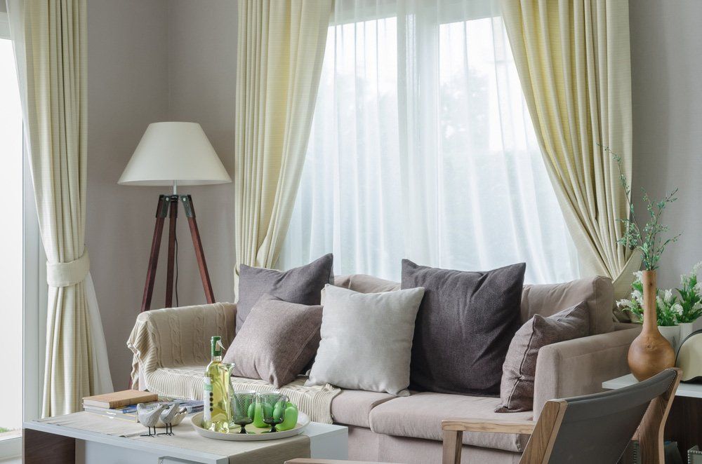 Sofa And White Lamp — Furnishers in Alice Springs, NT