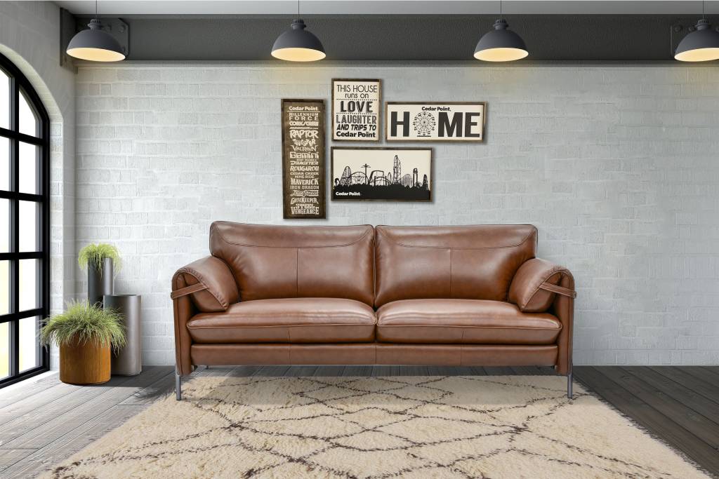 Mason Leather Sofa — Furnishers in Alice Springs, NT