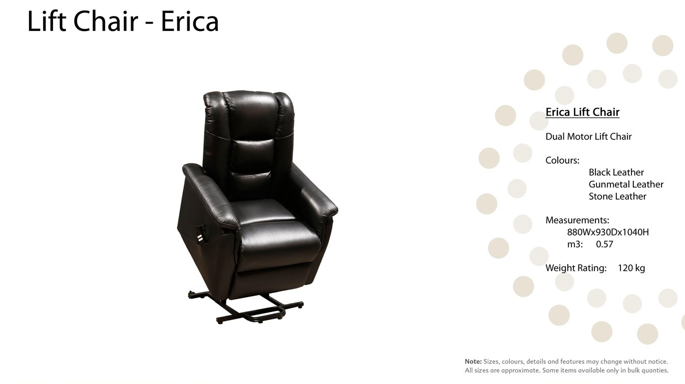 Eric1r5 Erica Lift Chair — Furnishers in Alice Springs, NT