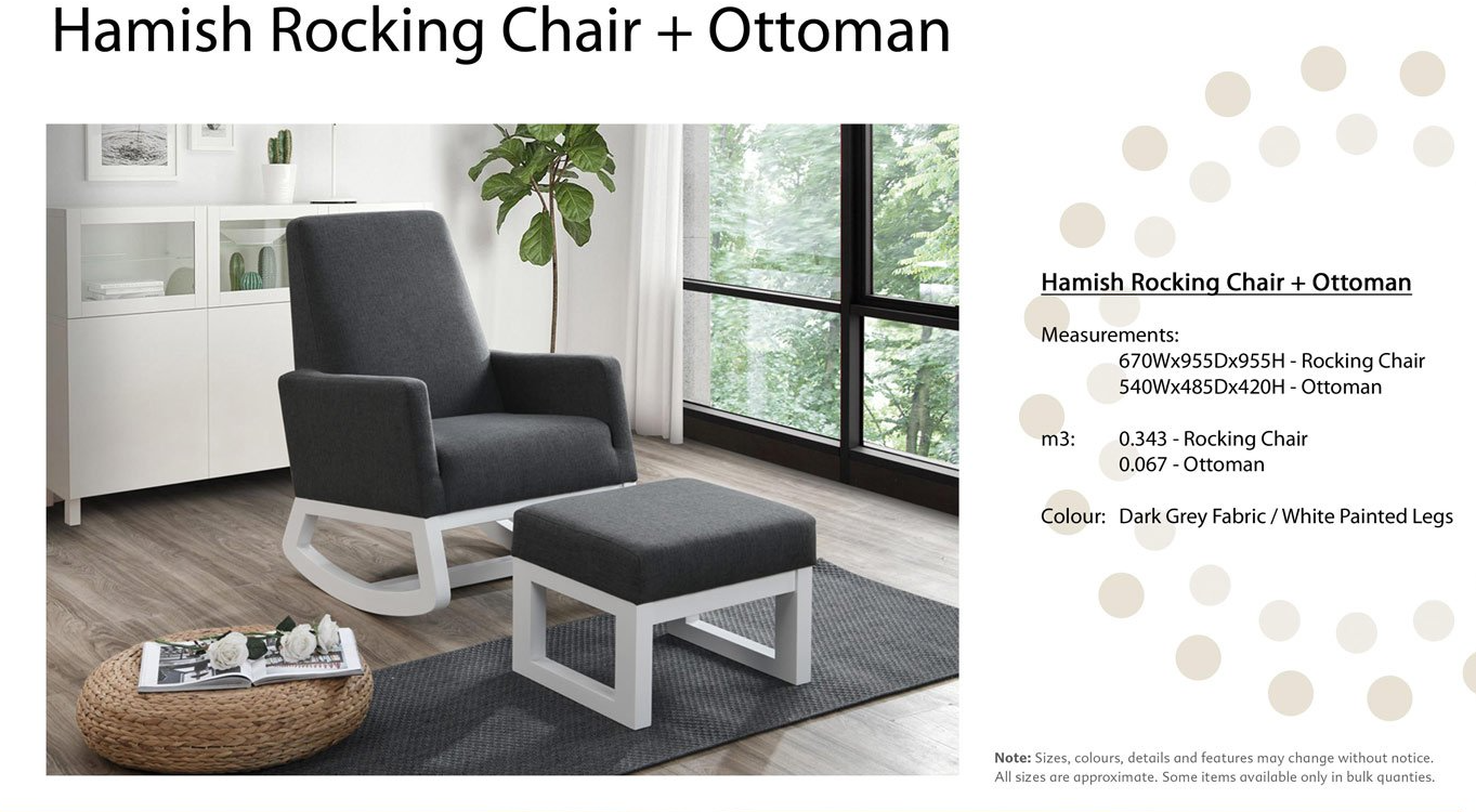 Hamish Rocking Chair — Furnishers in Alice Springs, NT