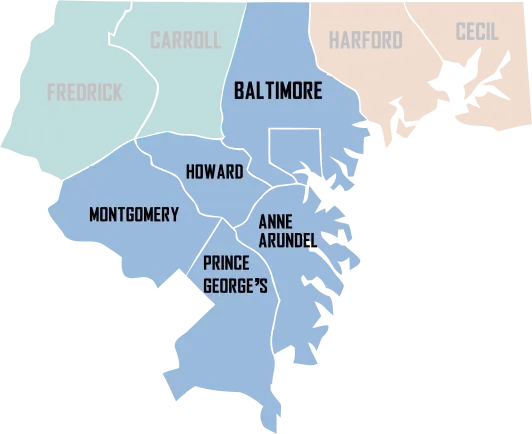 Coppermine Soccer Club's Central Region Map