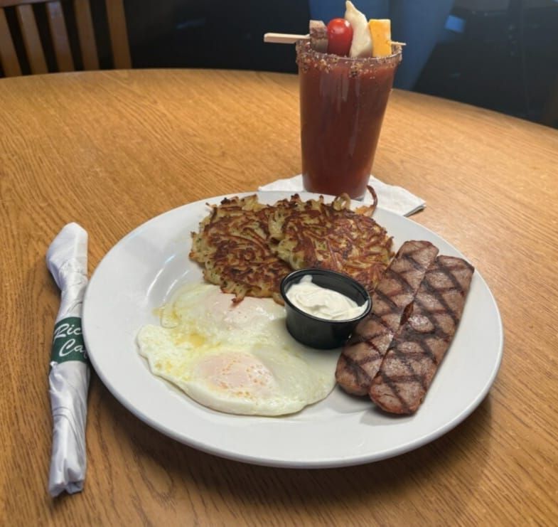 Breakfast plate 