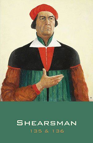 Cover of Shearsman magazine issue 135 and 136