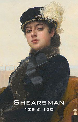 Cover of Shearsman magazine issue 129 and 130