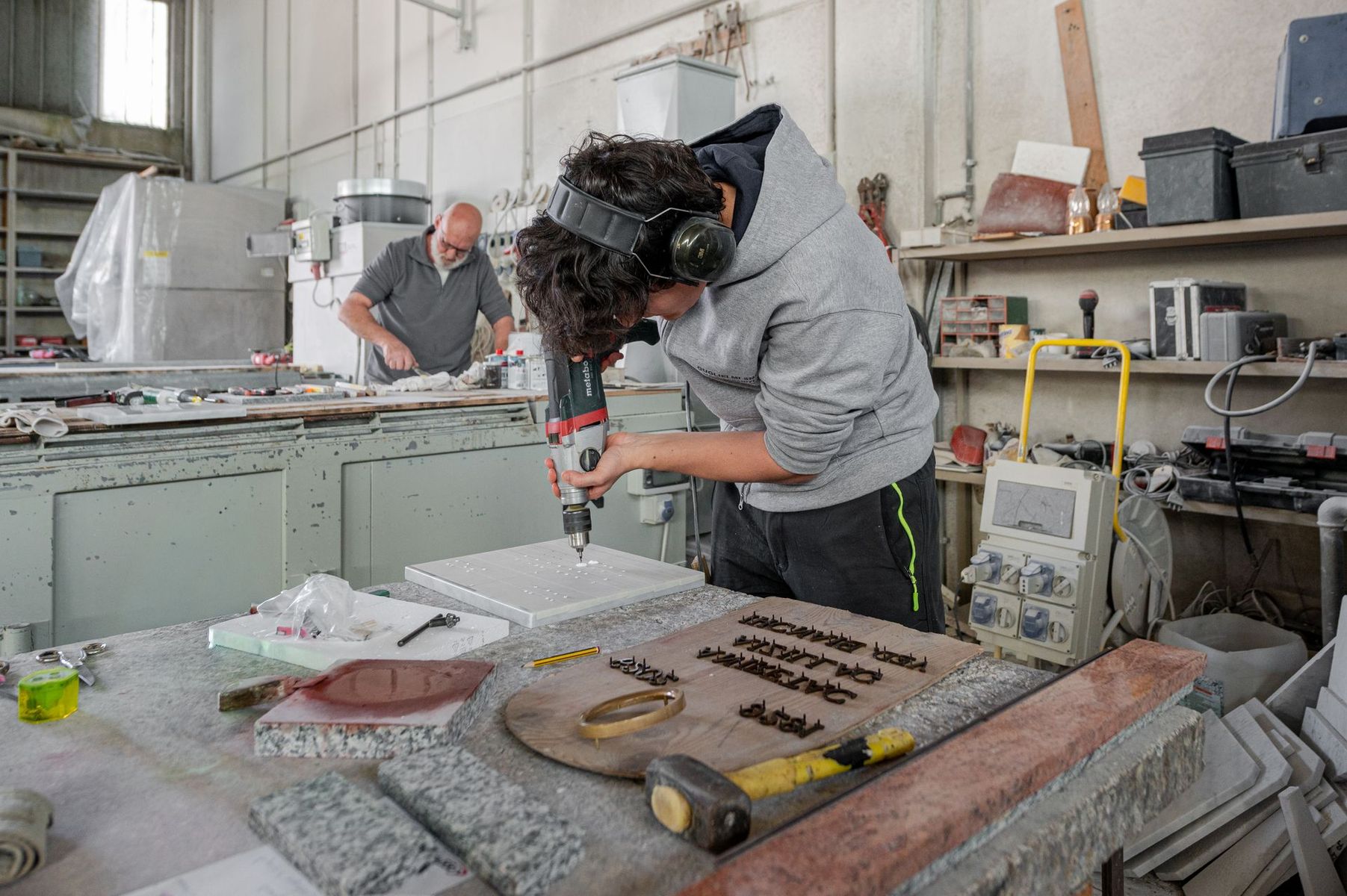 Materiali in marmo e granito