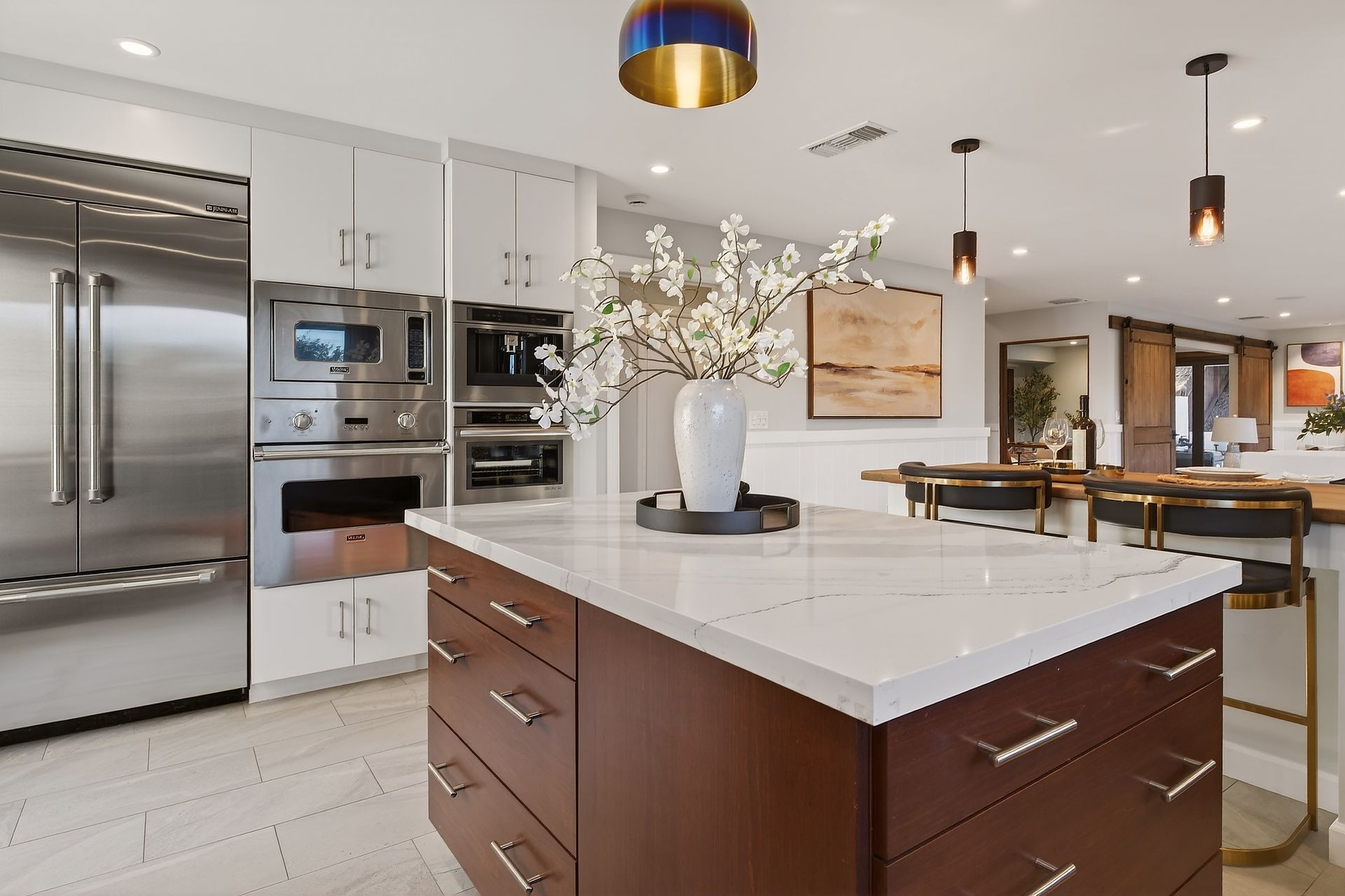Chef's kitchen.