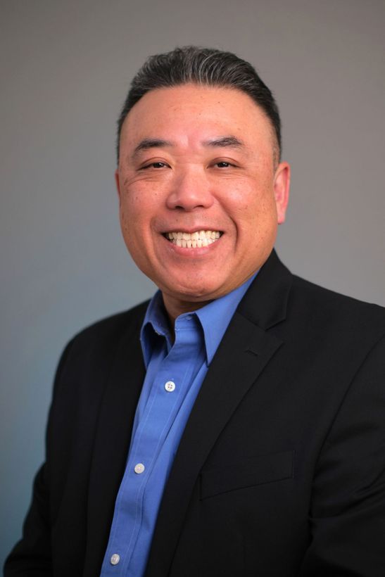 Mike Fujie's headshot for his website.
