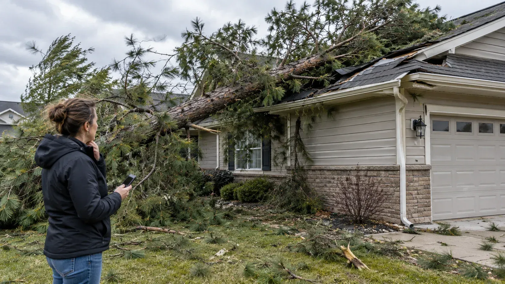 Does Homeowners Insurance Cover Damage From a Tree That Falls During a Colorado Windstorm?
