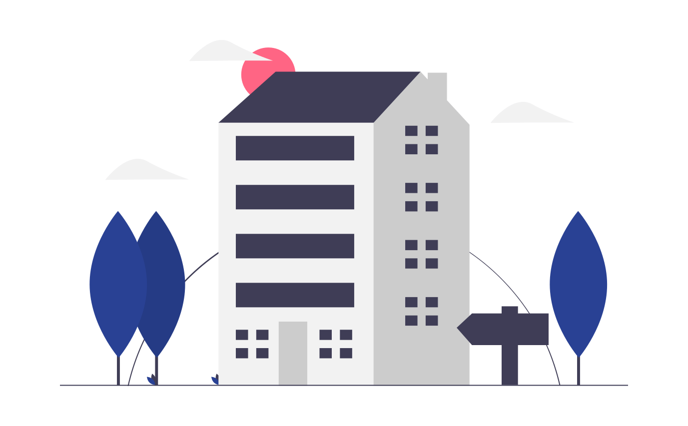 MFH building illustration