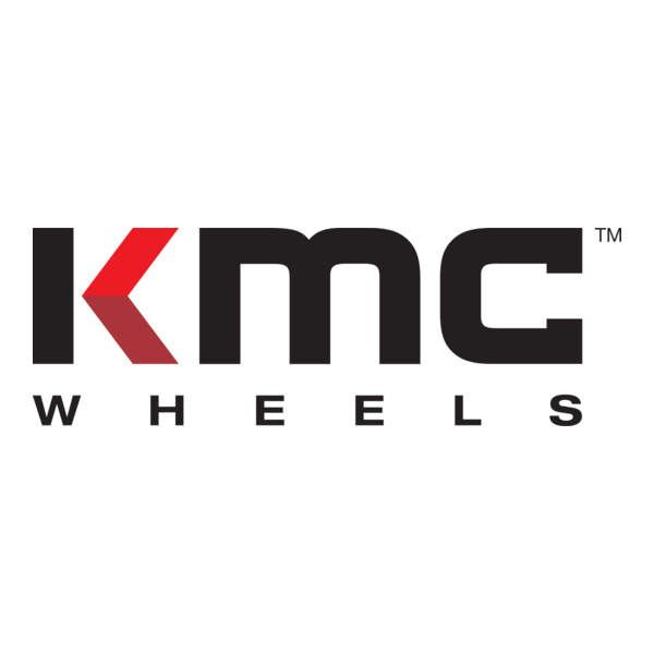 Kmc wheels logo on a white background
