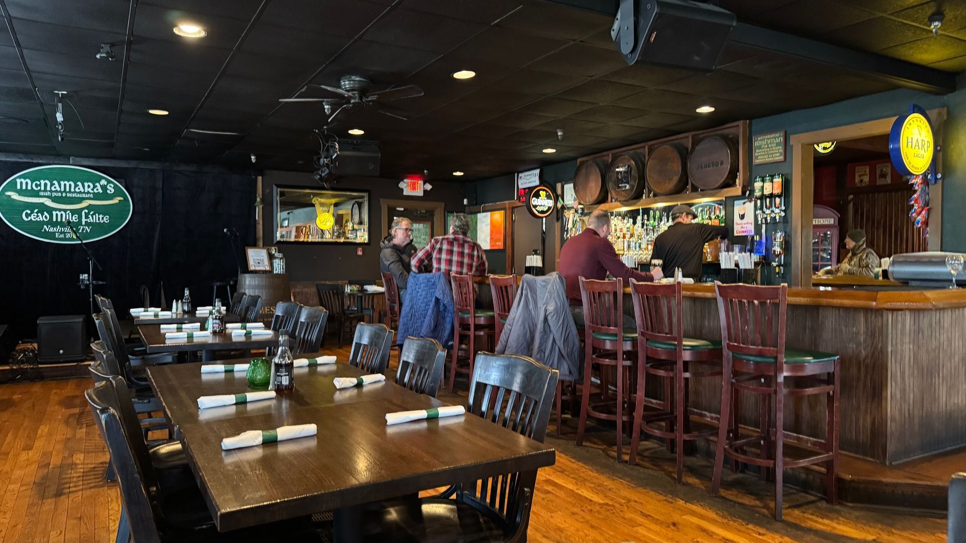McNamaras Irish Pub Interior