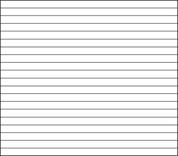 It looks like a piece of paper with lines on it.
