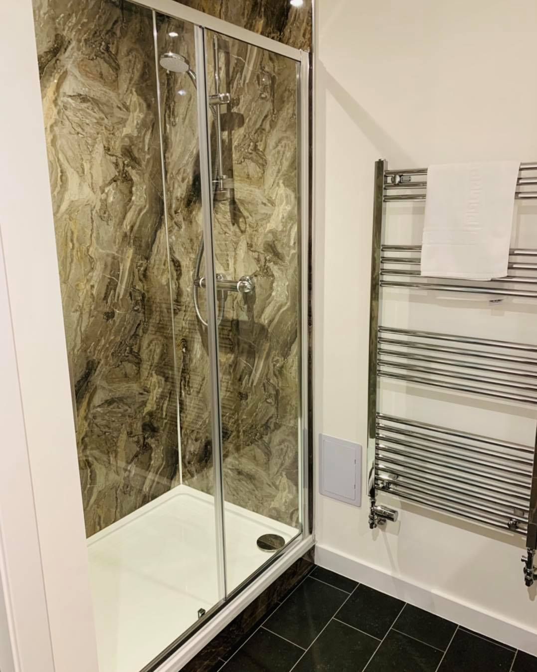 All rooms are en-suite with high quality shower, toilet and wash hand basin.