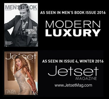 modern luxury magazine cover
