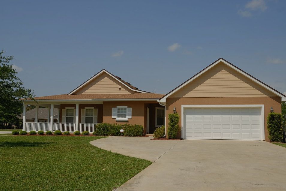 a clean residential home