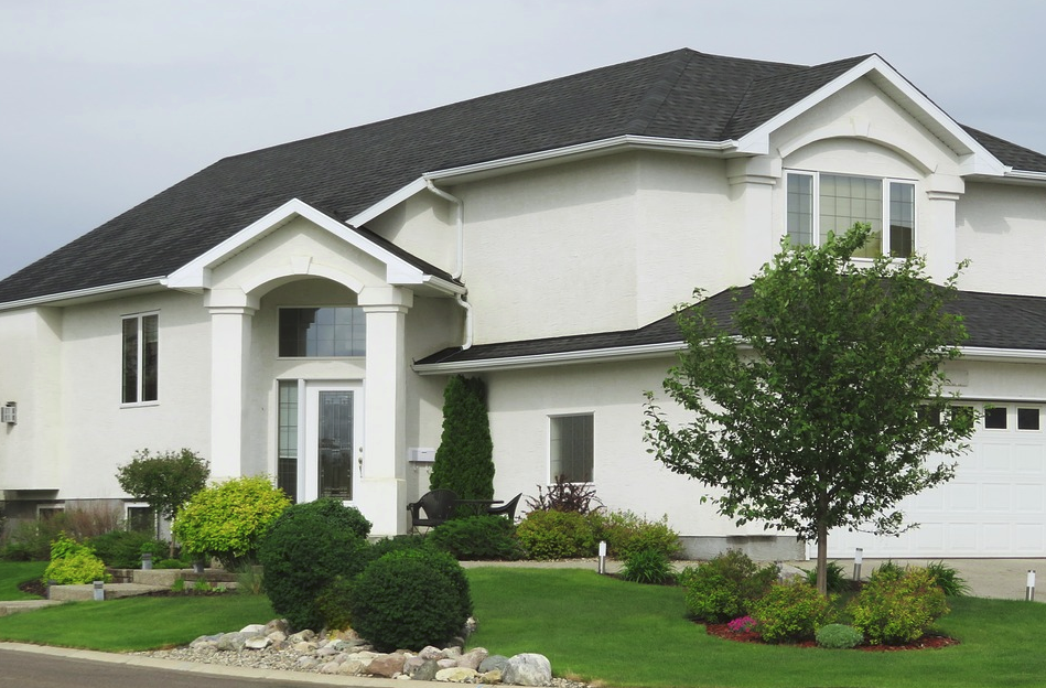 a clean residential home