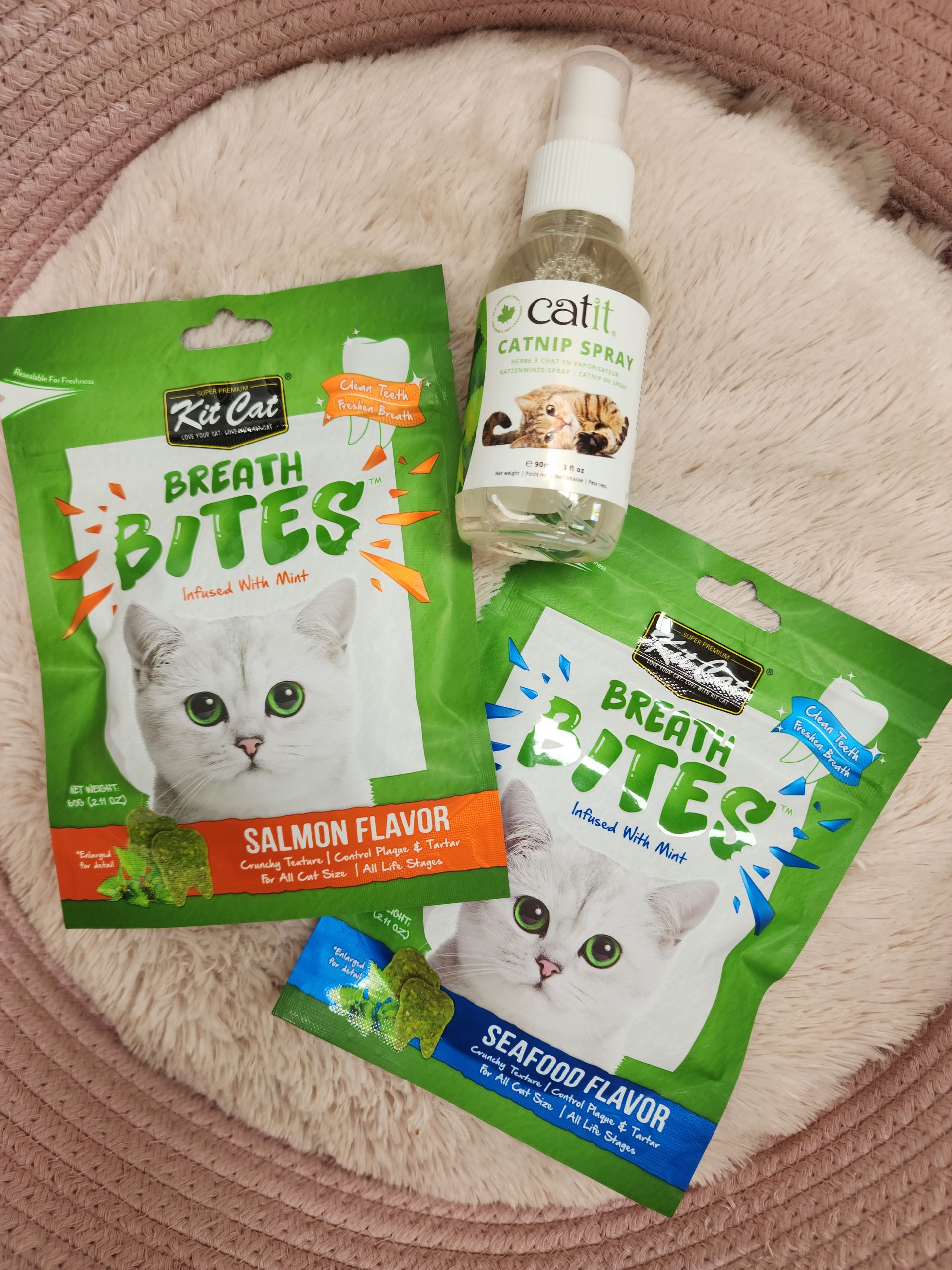 Cat Treats and Catnip Spray