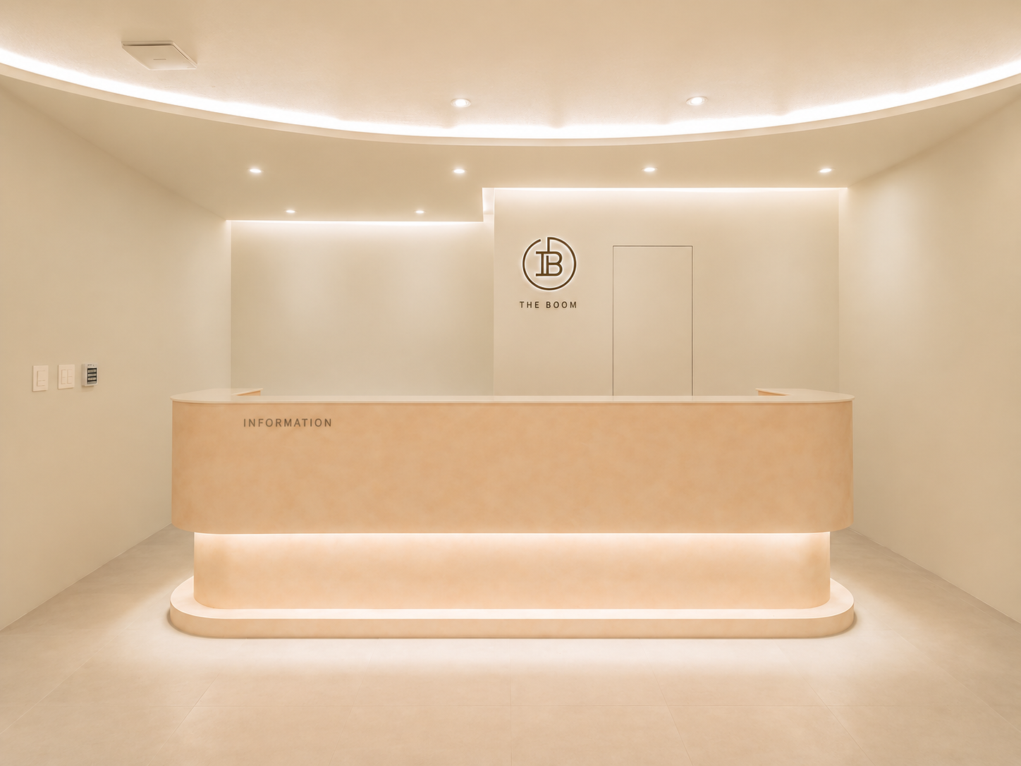 VIP reception at The Boom Dermatology, a skin clinic in Busan Seomyeon