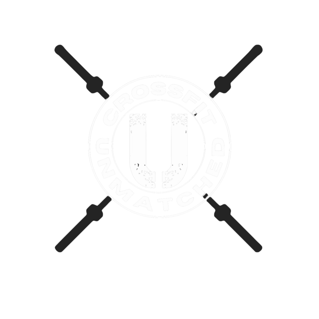 Minimal black-and-white logo with four diagonal dark handles around a faint circular emblem.