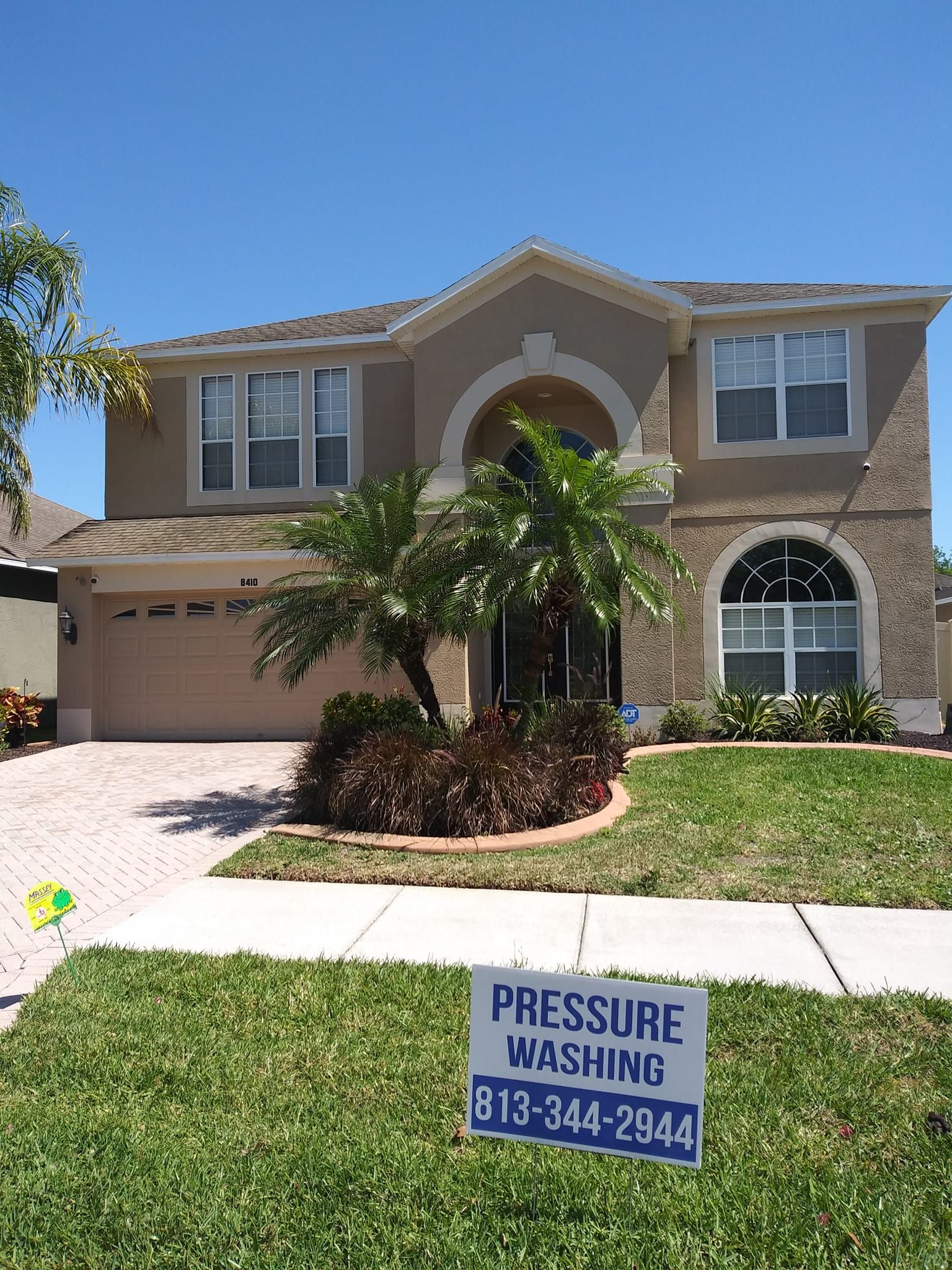 driveway pressure washing