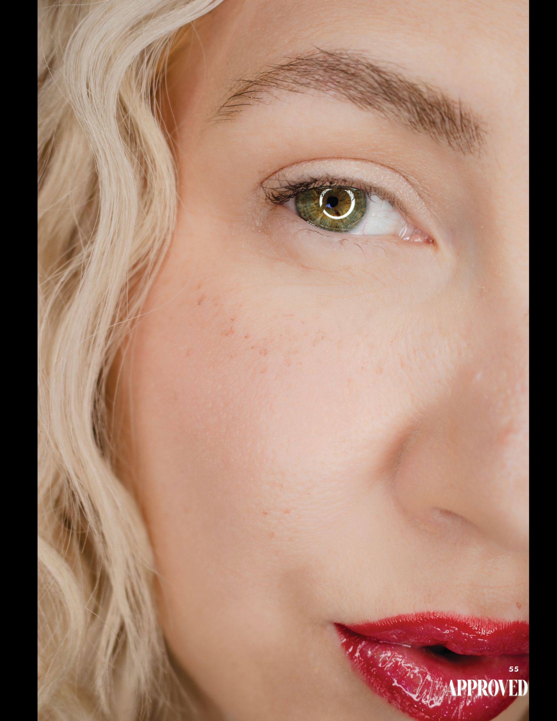 LP self-portrait featured in Approved Magazine October 2025, showcasing luxury portrait photography in Salem Oregon by Verity Visions.