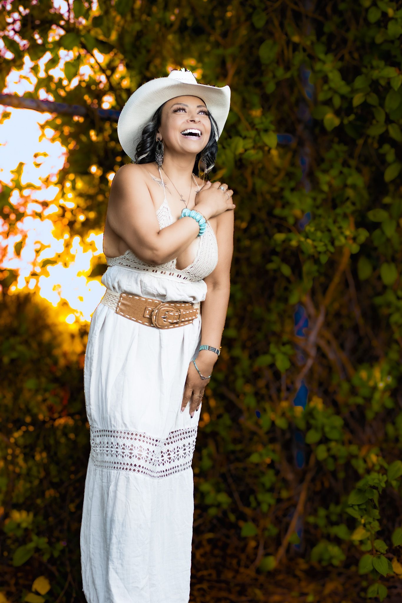 Editorial fashion portrait of a model photographed outdoors for a modeling portfolio by Verity Visions in Salem Oregon