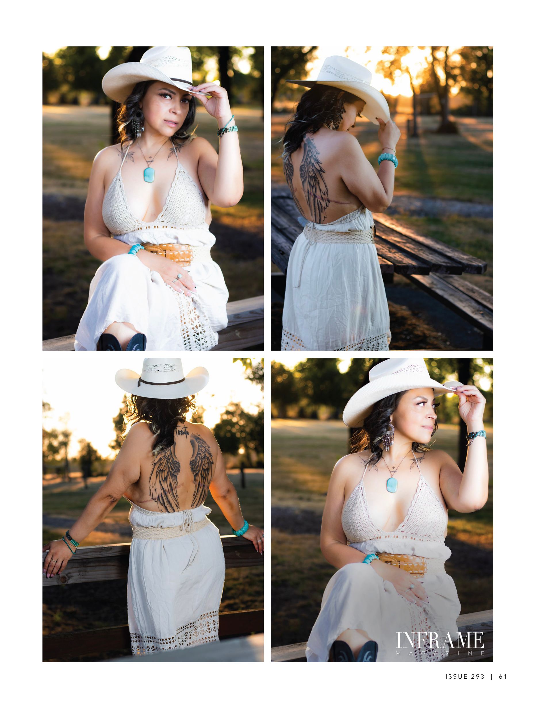 Model Linda Cordova Published in Inframe magazine shot by Verity Visions in Salem Oregon