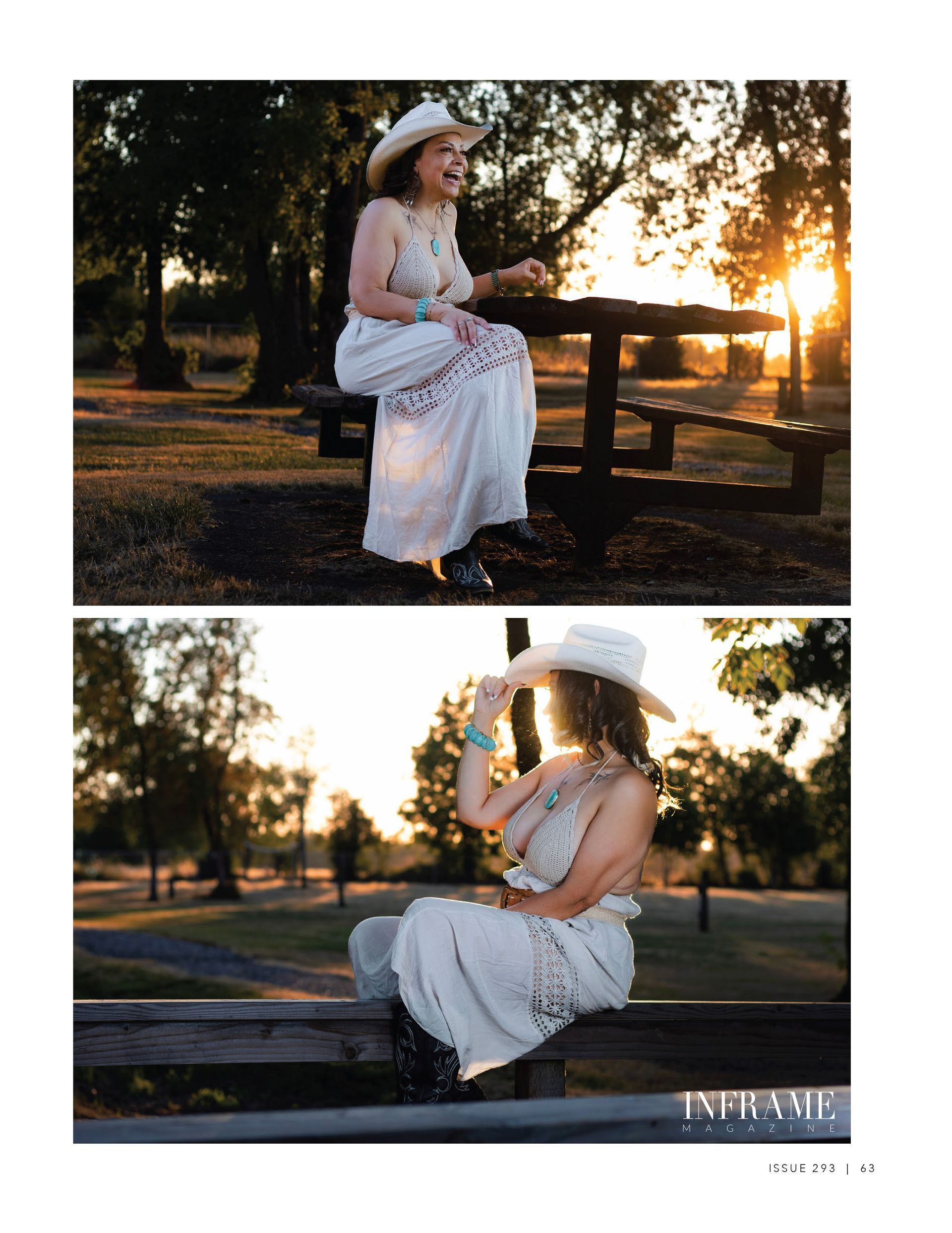 Model Linda Cordova Published in Inframe magazine shot by Verity Visions in Salem Oregon