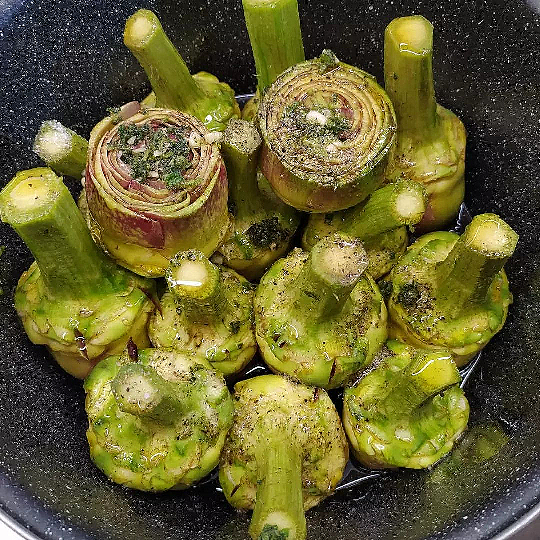 carciofi alla romana
